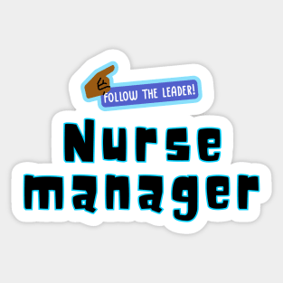 Nurse Manager Sticker